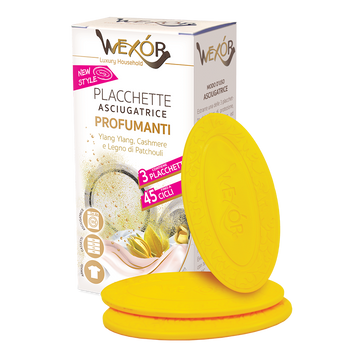 Пластинки для сушильной машины с ароматом WEXOR Placchette Рrofumanti, 48гр. (3x16 гр.) WIT1120-005 фото