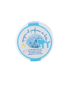 *MARTINI SPA BABY Milk-scented Sponge Дитяча губка-спонж з молочними екстрактами (блакитна) 07068 фото