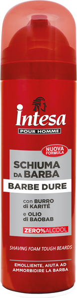 INTESA POUR HOMME SHAVING FOAM (12*300ml) TOUGH BEARDS пена для бритья (162581) 162581 фото