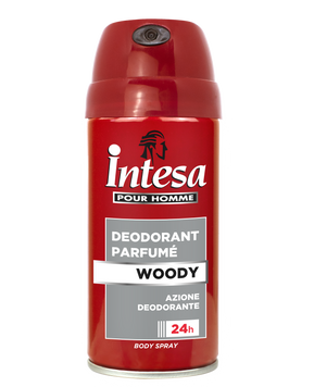 INTESA POUR HOMME DEODORANT SPRAY (12*150ml) WOODY (130523) Дезодорант-спрей 130523 фото