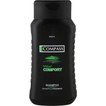 Compass black шампунь для волосся Vital comfort New 250 мл. 03853 фото