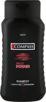 Compass black шампунь для волосся Wild power New 250 мл. 03854 фото