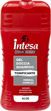 INTESA POUR HOMME BATH & SHOWER SHAMPOO (12*250ml) ALOE Шампунь-гель для душу (172261) 172261 фото