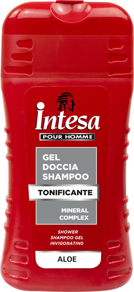 INTESA POUR HOMME BATH & SHOWER SHAMPOO (12*250ml) ALOE Шампунь-гель для душа (172261) 172261 фото