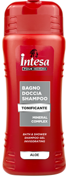 - INTESA POUR HOMME BATH & SHOWER SHAMPOO (12*500ml) ALOE Шампунь-гель для душу (172271) 172271 фото