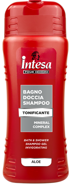 - INTESA POUR HOMME BATH & SHOWER SHAMPOO (12*500ml) ALOE Шампунь-гель для душу (172271) 172271 фото