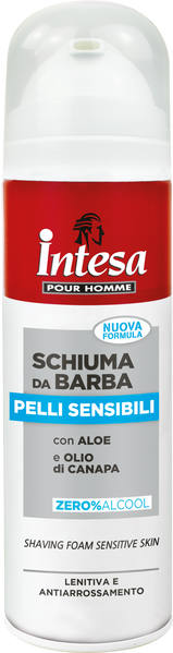 INTESA POUR HOMME SHAVING FOAM (12*300ml) SENSITIVE піна для гоління (162591) 162591 фото