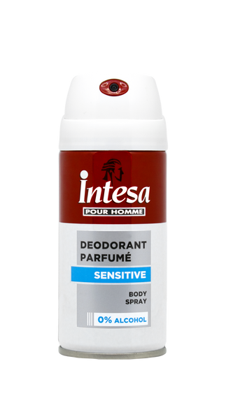 INTESA POUR HOMME DEODORANT SPRAY (12*150ml) SENSITIVE (131821) Дезодорант-спрей 131821 фото