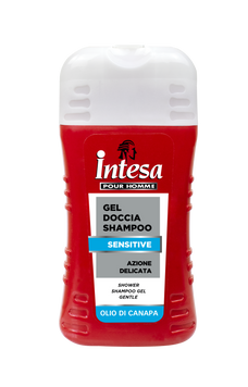 INTESA POUR HOMME BATH & SHOWER SHAMPOO (12*250ml) SENSITIVE Шампунь-гель для душу (172291) 172291 фото