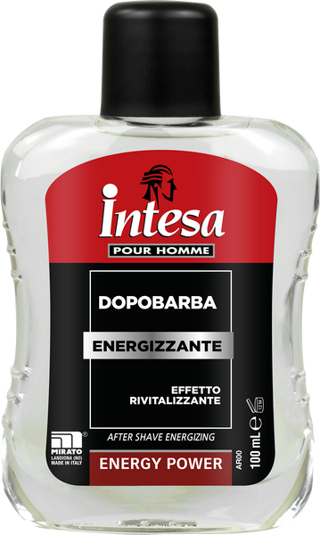 INTESA POUR HOMME AFTER SHAVE GLASS (12*100ml) ENERGY POWER лосьон после бритья (166331) 166331/166491 фото