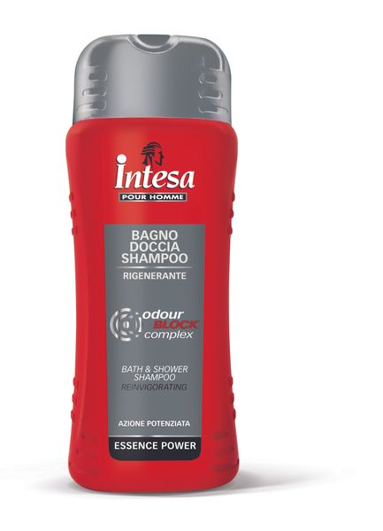 INTESA POUR HOMME BATH & SHOWER SHAMPOO (12*500ml) ODOR BLOCK Шампунь-гель для душу (172281) 172281/173151 фото