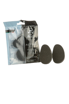 *MARTINI SPA MAKEUP LUXURY 2 Face Pads Спонж для очищення з активованим вугіллям (4973P00) 4973P00 фото