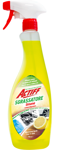 Універсальний очисник з ароматом лимону ACTIFF SGRASSATORE LIMONEУ 750мл 257758/263489 фото